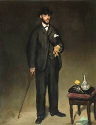 Portrait Théodore Duret (1838-1929), journaliste (Edouard Manet) - Muzeo.com