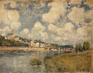 Saint-Cloud (Alfred Sisley) - Muzeo.com