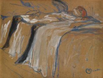 Seule (Henri de Toulouse-Lautrec) - Muzeo.com