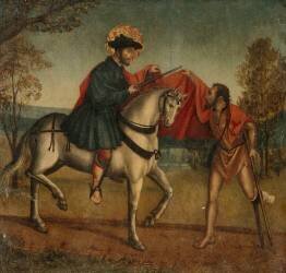 La charité de saint Martin (anonymous) - Muzeo.com