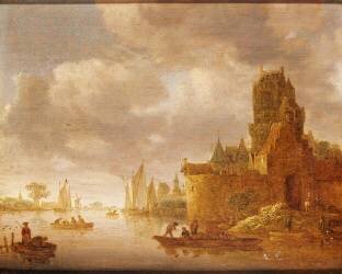 Marine (Jan van Goyen) - Muzeo.com