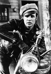 L'acteur americain MARLON BRANDO (1924-2004) dans le film 