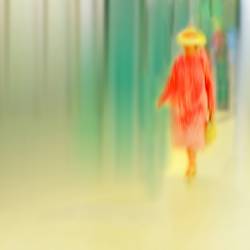 Dame in Rot (Anette Ohlendorf) - Muzeo.com