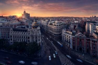Madrid city (Ivan Ferrero) - Muzeo.com