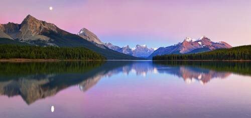Maligne Lake (Yan Zhang) - Muzeo.com
