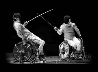 Wheel Chair Fencing (Antonyus Bunjamin (Abe)) - Muzeo.com