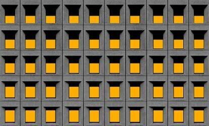 Yellow squares (Inge Schuster) - Muzeo.com
