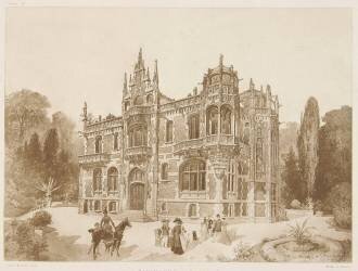 Maison de J.J. Hug à Zamâlek (Gésireh, Le Caire) : (Raoul Brandon) - Muzeo.com