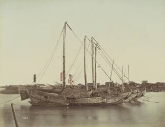 Japanese Junks (Kusakabe Kimbei) - Muzeo.com