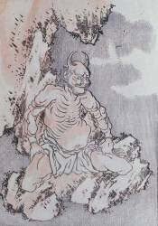 A genie (Hokusai) - Muzeo.com
