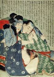 A Shunga (Hokusai) - Muzeo.com