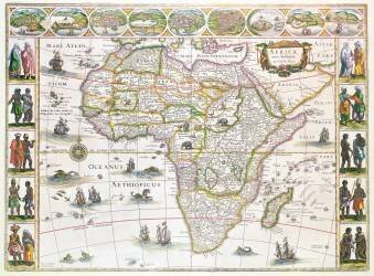 Africa Nova (Willem Blaeu) - Muzeo.com