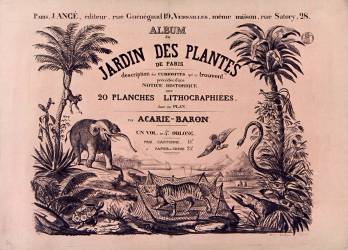 Album du Jardin des Plantes de Paris (anonymous) - Muzeo.com