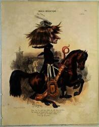 Caricature de Liszt (Alcide-Joseph Lorentz) - Muzeo.com