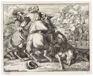 Combat de cavaliers (Adam Frans van der Meulen) - Muzeo.com