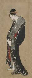 Courtesan (Hokusai) - Muzeo.com