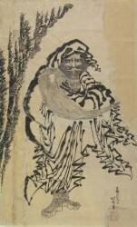 Dharma (Hokusai) - Muzeo.com