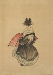 Elegant Beauty (Hokusai) - Muzeo.com