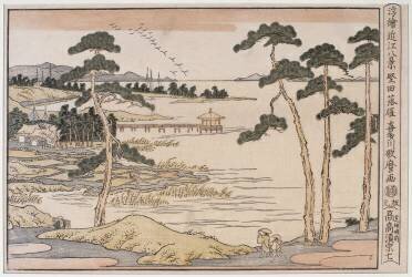 Geese in Katada (Kitagawa Utamaro) - Muzeo.com