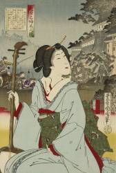 Geisha (Toyohara Kunichika) - Muzeo.com
