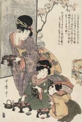 Girl's Festival (Kitagawa Utamaro) - Muzeo.com