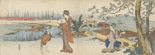 Goldfish Vendor (Hokusai) - Muzeo.com