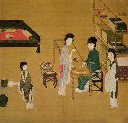 Interior Scene (Chinese School) - Muzeo.com