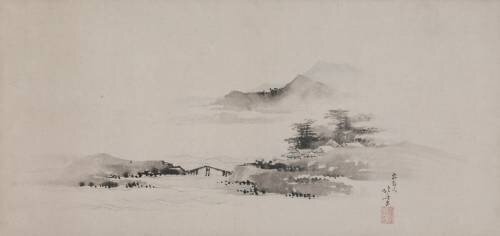 Landscape (Hokusai) - Muzeo.com