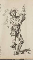 Lansquenet (Jean-Louis-Ernest Meissonier) - Muzeo.com