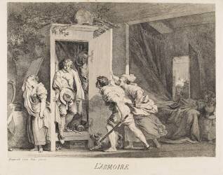 L'armoire, 1778 (Jean-Honoré Fragonard) - Muzeo.com