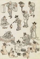 Manga (Hokusai) - Muzeo.com