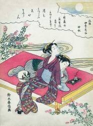 Mid Autumn (Suzuki Harunobu) - Muzeo.com