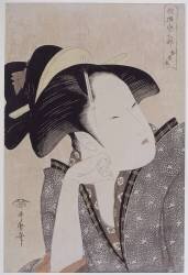 Thoughtful Love (Kitagawa Utamaro) - Muzeo.com