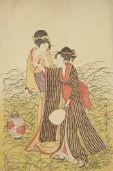 Two Ladies (Toshusai Sharaku) - Muzeo.com