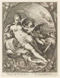 Vénus et l'amour (Pieter Jansz Saenredam) - Muzeo.com