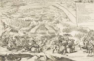 Victoire remportée par le prince Eugène de Savoie sur les Turcs (anonymous) - Muzeo.com