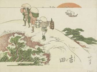 Yoshida (Hokusai) - Muzeo.com