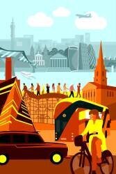 London Landmarks (Claire Huntley) - Muzeo.com