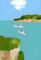 Peaceful sea (Hiroyuki Izutsu) - Muzeo.com