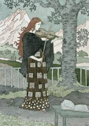 A Musician (Eugène Grasset) - Muzeo.com