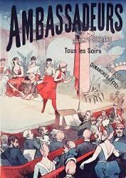 Ambassadeurs, Champs-Elysées : tous les soirs, matinées, dimanches & fêtes (anonymous) - Muzeo.com