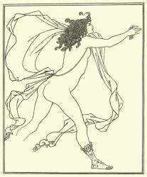 Apollo pursuing Daphne (Aubrey Beardsley) - Muzeo.com