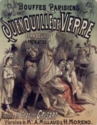 Bouffes-Parisiens : La quenouille de verre (Jules Chéret) - Muzeo.com