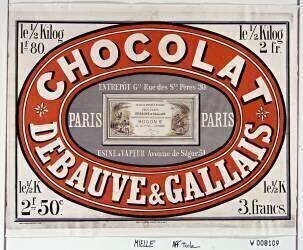Chocolat Debauve & Gallais (anonymous) - Muzeo.com
