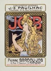 Cigarette paper Job (Alfons Mucha) - Muzeo.com