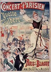Concert Parisien. Yvette Guilbert... Paris à la blague, revue de MM. Surtac & Allévy. (anonymous) - Muzeo.com