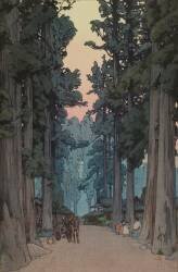 Cryptomeria Avenue (Hiroshi Yoshida) - Muzeo.com