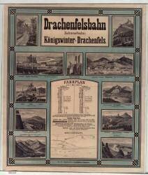 Drachenfelsbahn. Zahnradbahn : Königswinter-Drachenfels (anonymous) - Muzeo.com