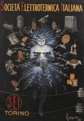 Electroheat Italian Company (Leonetto Cappiello) - Muzeo.com