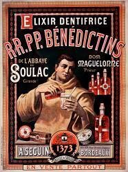 Elixir dentifrice RR.PP.Bénédictins de l'abbaye de Soulac (anonymous) - Muzeo.com